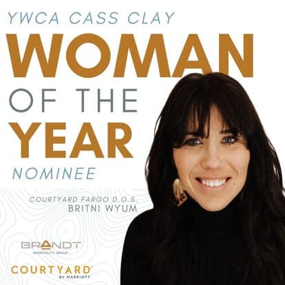 YWCA Cass Clay Woman of the Year Nominee, Britni Wyum