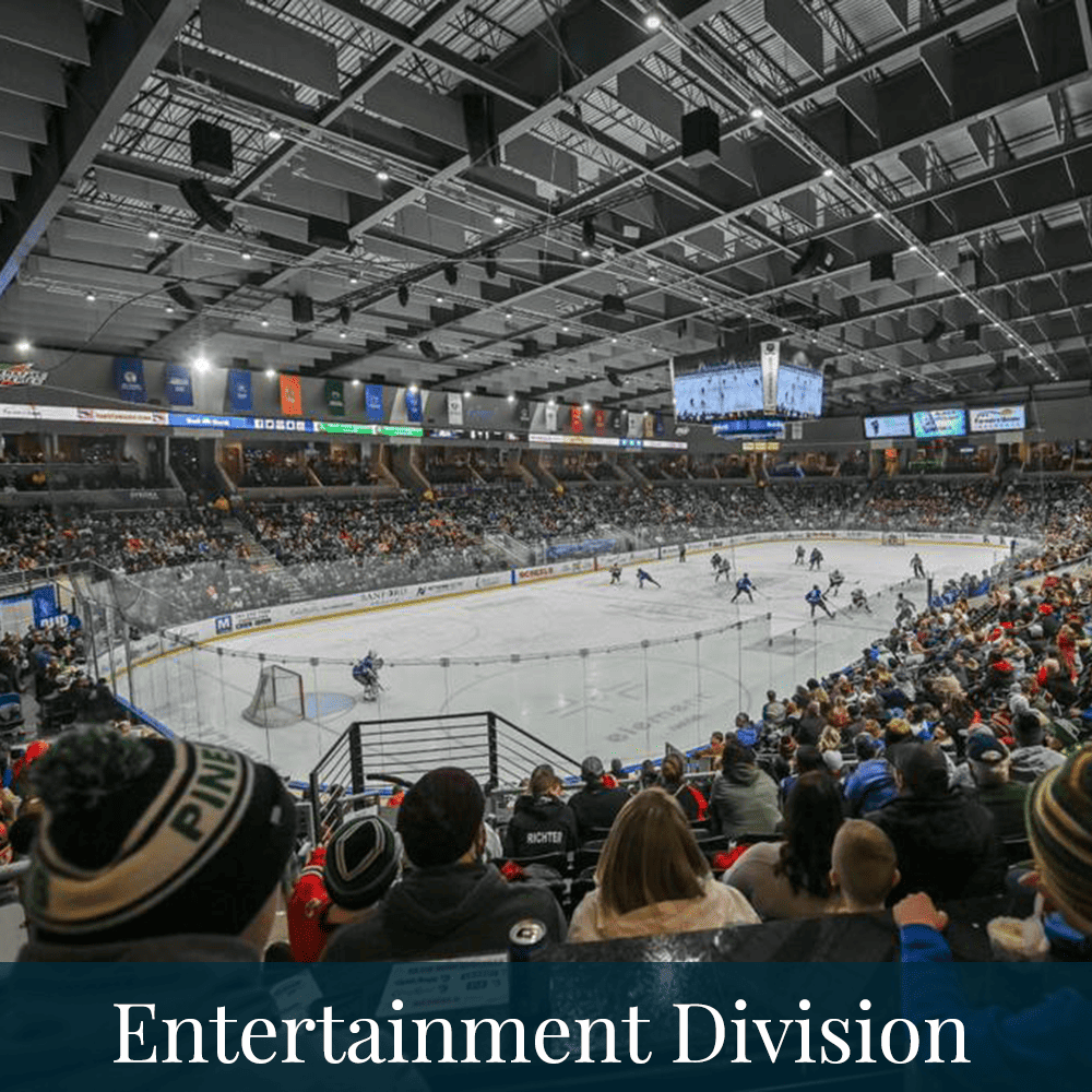 Entertainment Division Fargo Force Hockey Arena