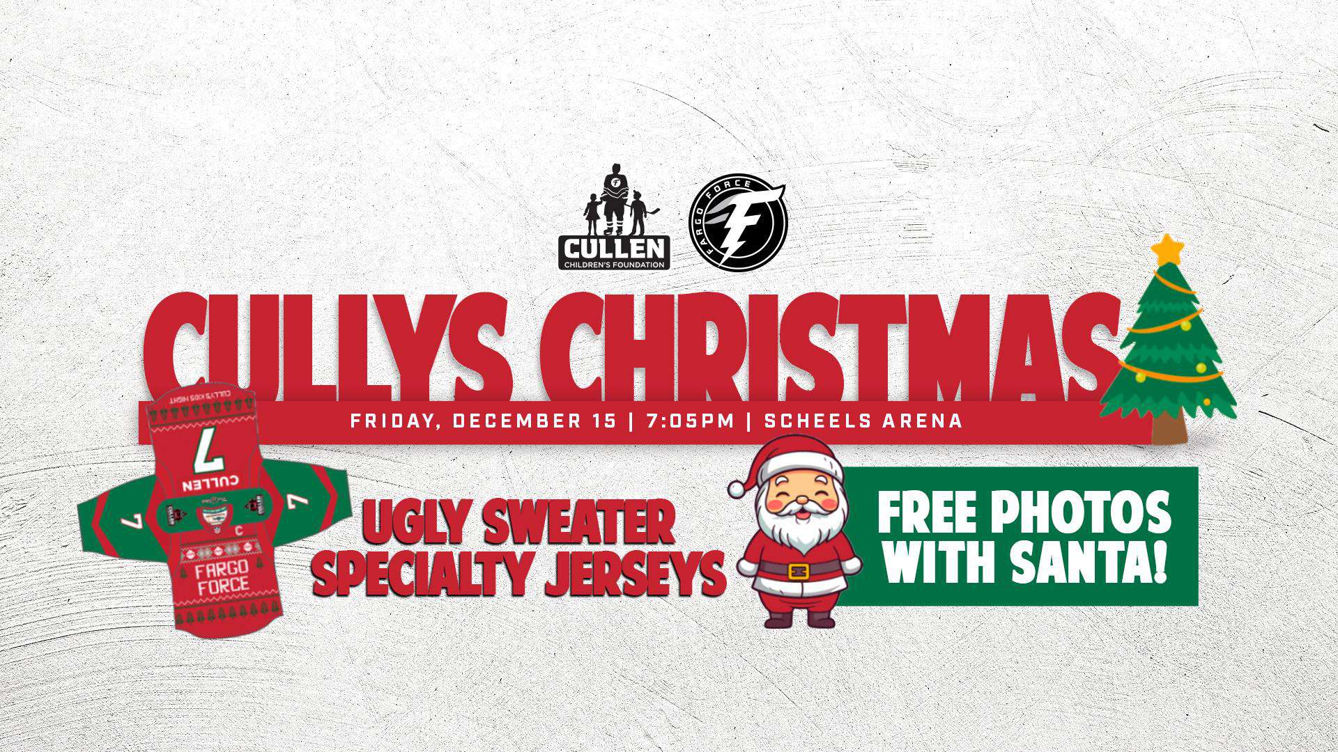Cully's Christmas Fargo Force Game Night 12.15.2023