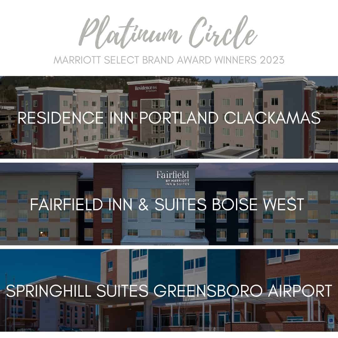 Marriott Platinum Circle • Marriott Select Brand Awards for 2023